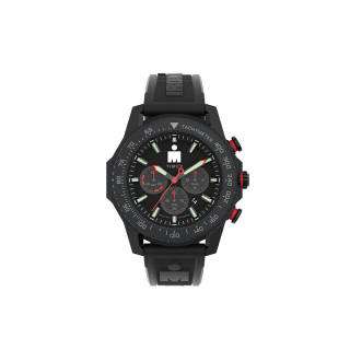 TIMEX Wrist Watches Quartz Movement PU Strap Black Dial Men's Watches ['100', 301050]m Waterproof