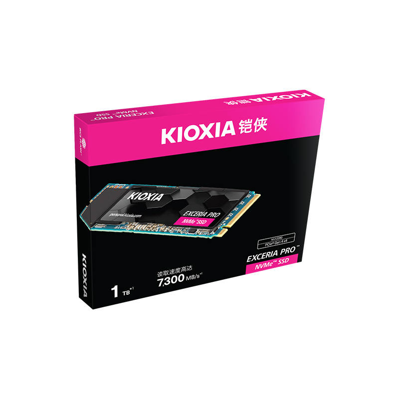 KIOXIA 1TB NVMe M.2 Interface EXCERIA Pro SE10 Collection PCIe 4.0 Product SSD SSDs