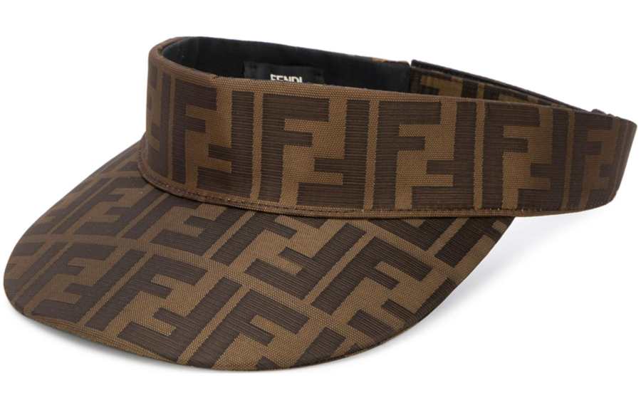 FENDI FENDI Cotton, Polyamide, Polyester Sun Protection Hats Men's Brown