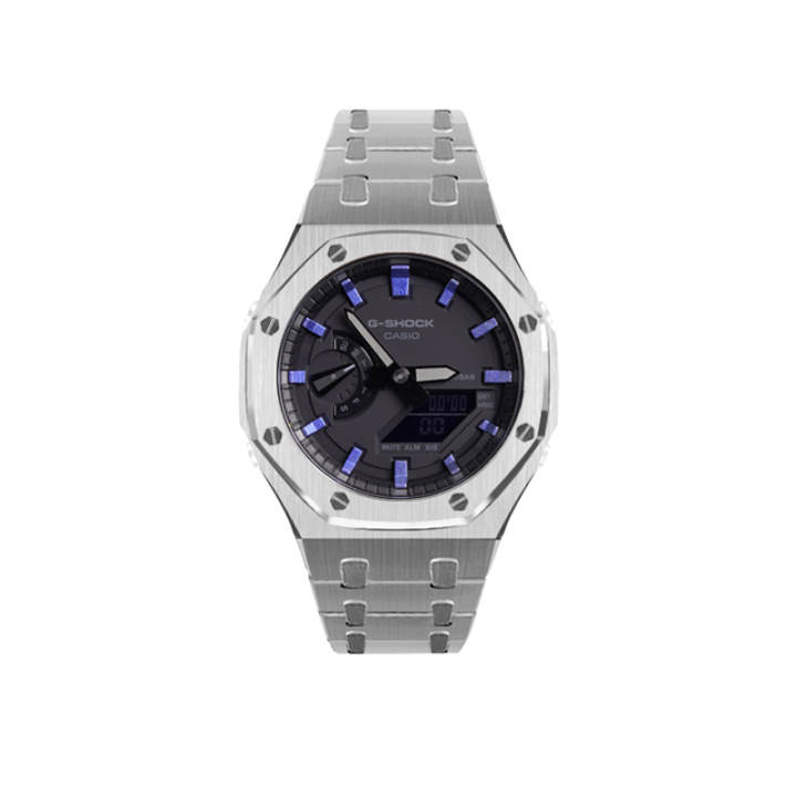 CASIO CASIO Unisex Liquid Crystal/Analog Dual Display Series 48.5mm Black Watch