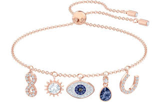 Swarovski Symbolica Rose Gold plated Bracelets Women's Blue