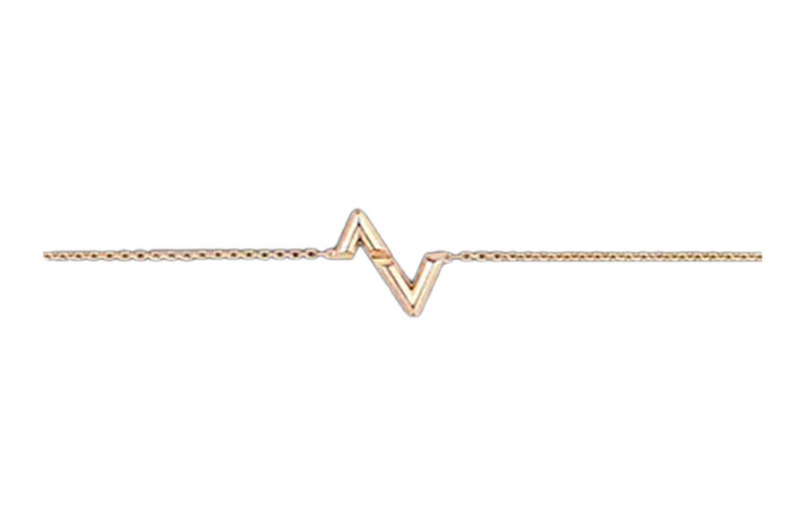 LOUIS VUITTON LOUIS VUITTON Lv Volt Upside Down Bracelet Pink Gold
