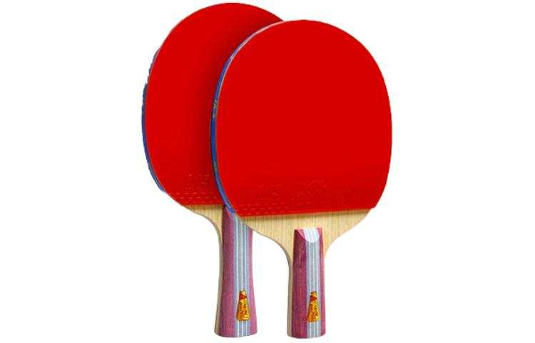 DOUBLE FISH DOUBLEFISH Ping Pong Paddles Unisex Birch, White Oak Red