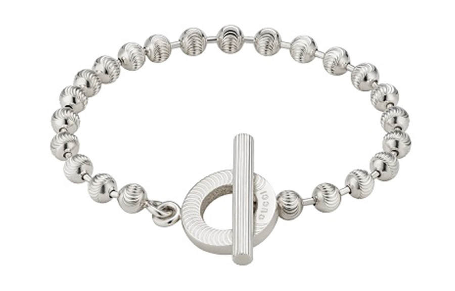 GUCCI 925 Sterling Silver Bracelets Unisex Silver