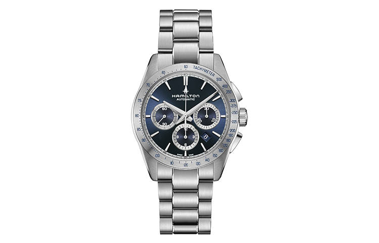 HAMILTON Jazz Windbreaker Collection Automatic Mechanical Movement Men's Watches Watch 42mm 42 Blue Dial