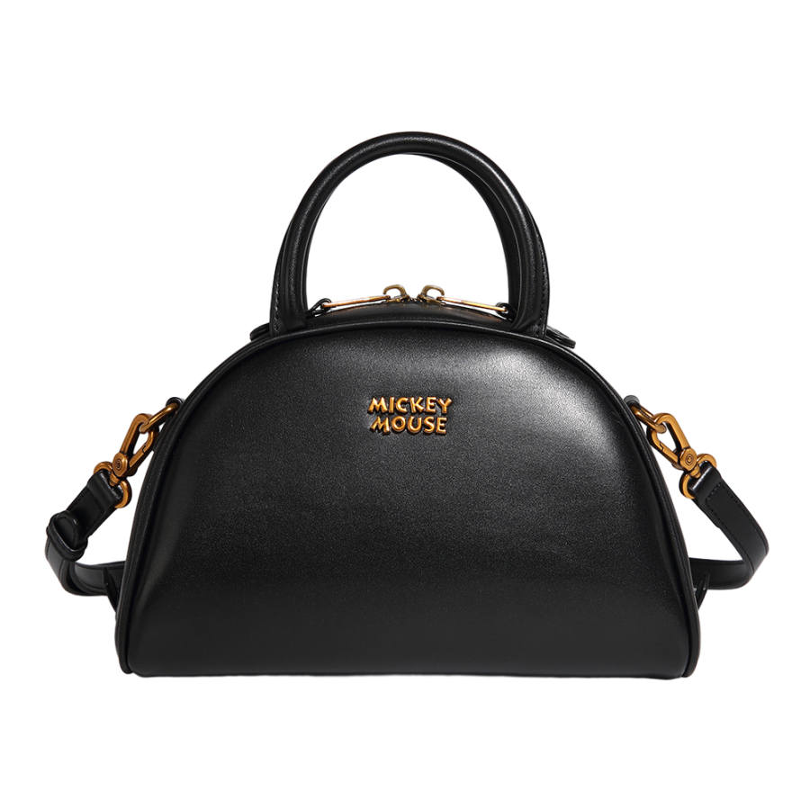 Disney Mickey Series Pu Handbag, Crossbody Bag Regular Women's Black