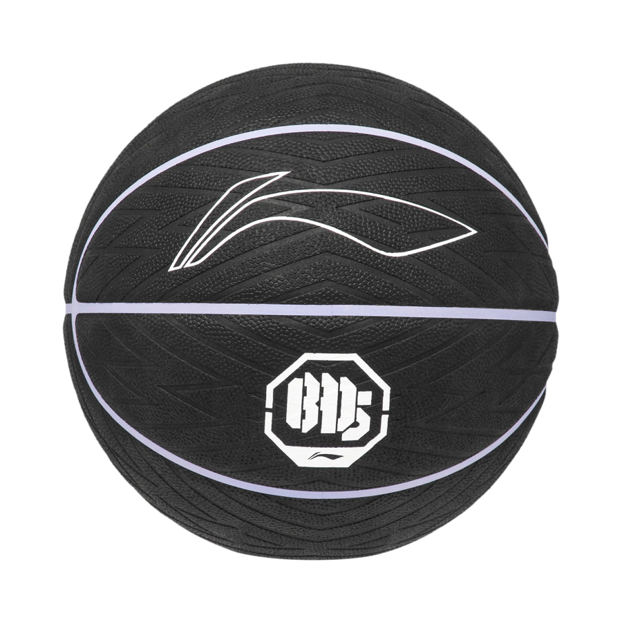 Li-Ning Li Ning Pu Basketball Black Size 7 Training Competition Unisex China Mainland Version