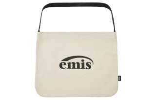 Emis Cotton Handbag Unisex Beige