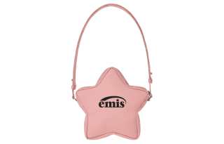 Emis Polyester Shoulder Bag, Crossbody Bag Regular Unisex Pink
