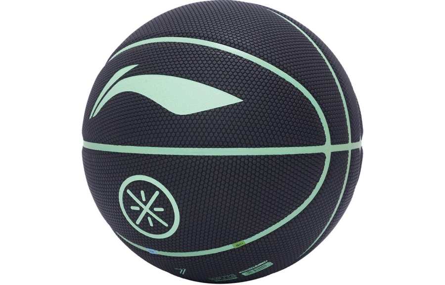 Li-Ning Li Ning Pu Basketball Black/light Blue Size 7 Training Unisex