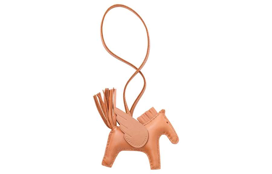 HERMES HERMES Rodeo Pegase Charms Unisex Brown