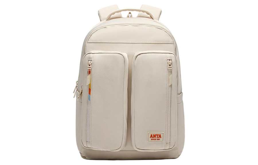 ANTA Anta Fabric Backpack Regular Unisex Light Smoke Gray