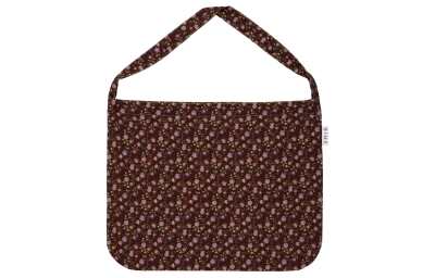 Emis Cotton Crossbody One Shoulder Handbag Unisex Brown