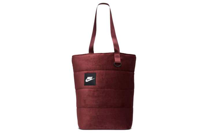 Nike Nike Polyester Tote Bag, Shopping Bag, Shoulder Bag Unisex Maroon