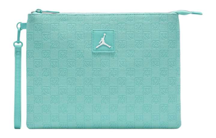 Jordan Jordan Polyester Clutch Regular Unisex Jadeite Blue