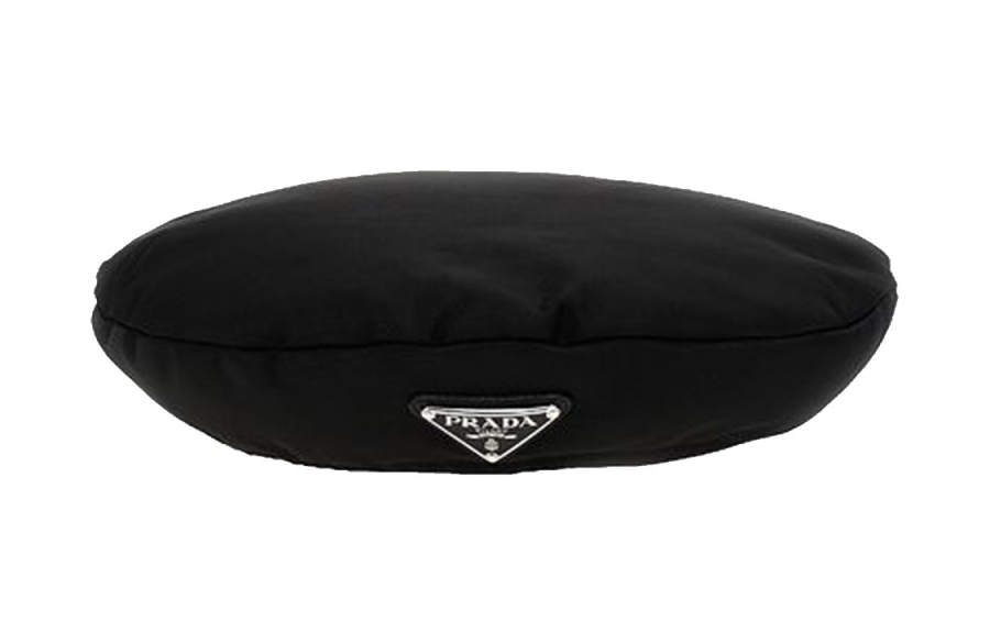 PRADA PRADA Polyamide Berets Men's Black