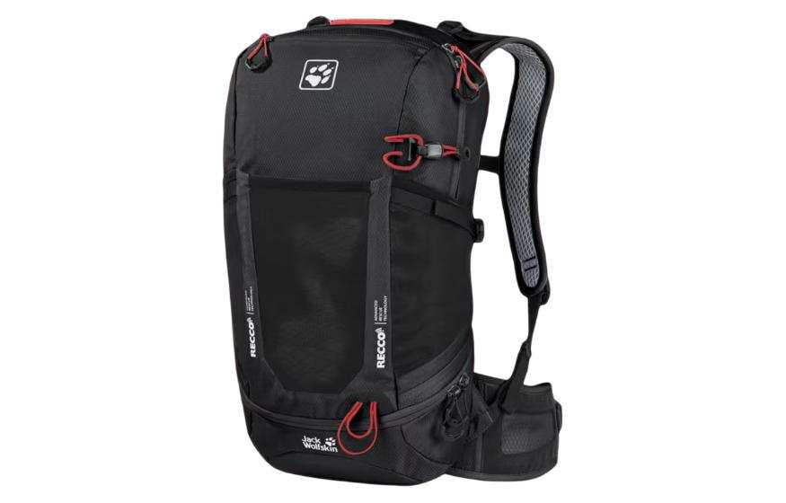 Jack Wolfskin 25L Outdoor Bags Polyester Black Unisex