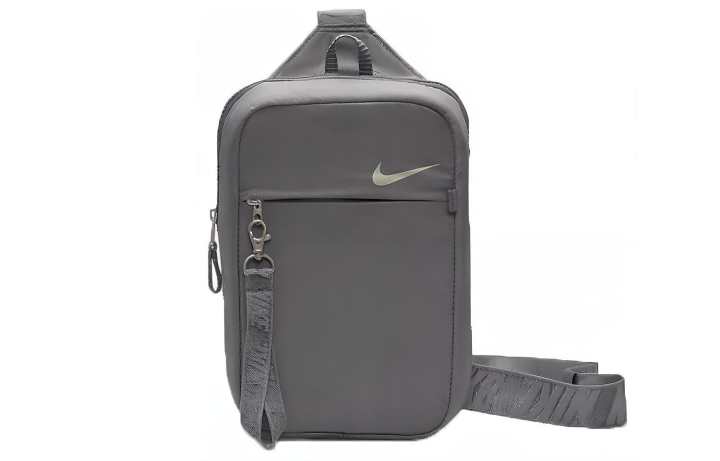 Nike Nike Athleisure Fabric Shoulder Bag, Crossbody Bag, Sling Bag, Fanny Pack Regular Unisex Gray