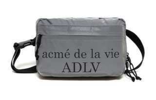 Acme De La Vie Acme De La Vie/ADLV Nylon Fabric Crossbody Bag Unisex Silver