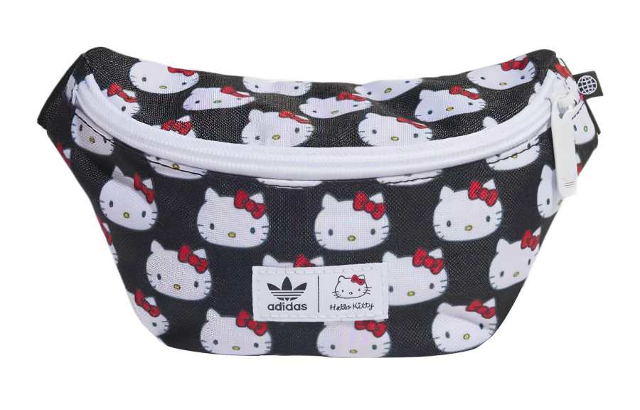 Adidas Originals Hello Kitty, Hello Kitty, Collaboration Recycled Polyester Sports Fanny Pack Regular Men's Multicolor
