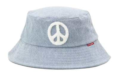 Levis Cotton Bucket Hats Men's Blue