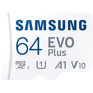 SAMSUNG SD Card Quick And Seamless, Waterproof, Compatible With Smartphones, Flat Memory Cards