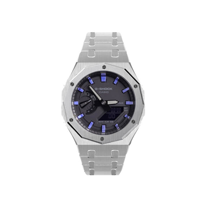 CASIO CASIO Unisex Liquid Crystal/Analog Dual Display Series Black Watch