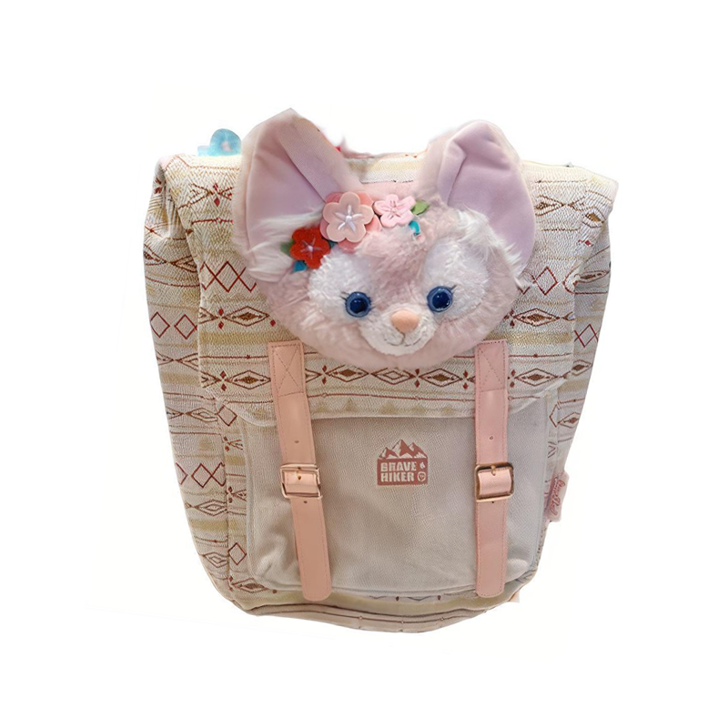 Disney Fabric Backpack Regular Women's Pink & Yellow