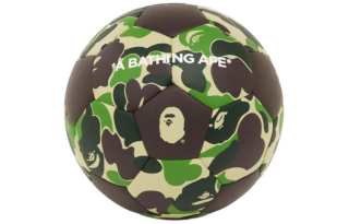 A BATHING APE BAPE ABC Camo Soccer Ball Green
