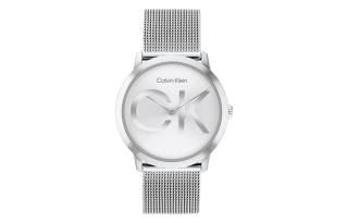 CALVIN KLEIN Wrist Watches Quartz Movement Steel Strap Silver Dial Unisex