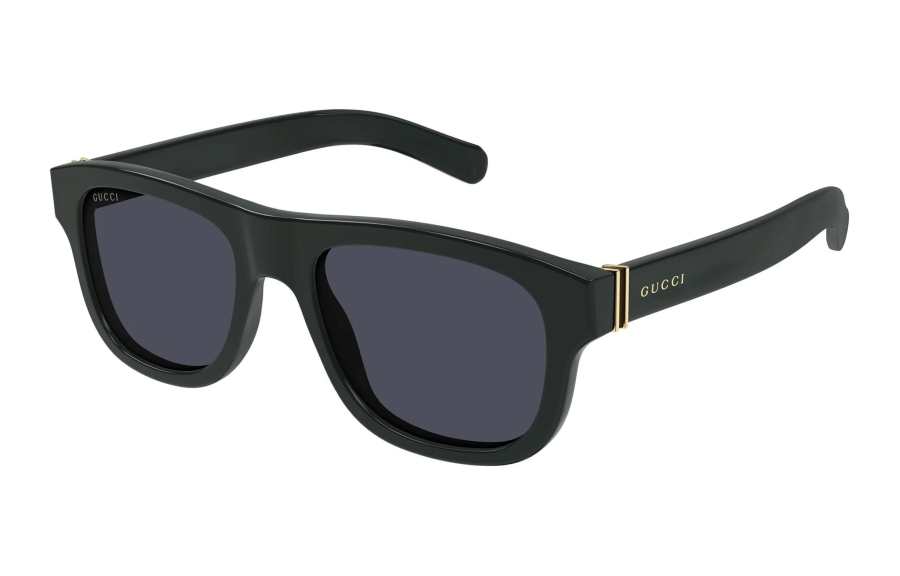 GUCCI Recycled Acetate Square Sunglasses Men's Green