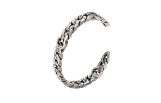BABAMA Silver Plated Copper Bangles Unisex