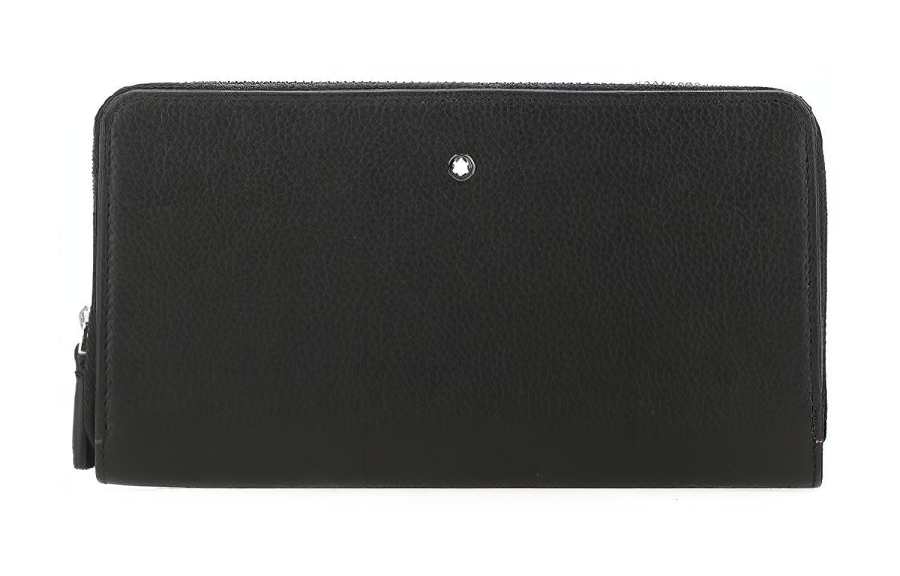 MONTBLANC MONTBLANC Leather Wallet Regular Unisex Black