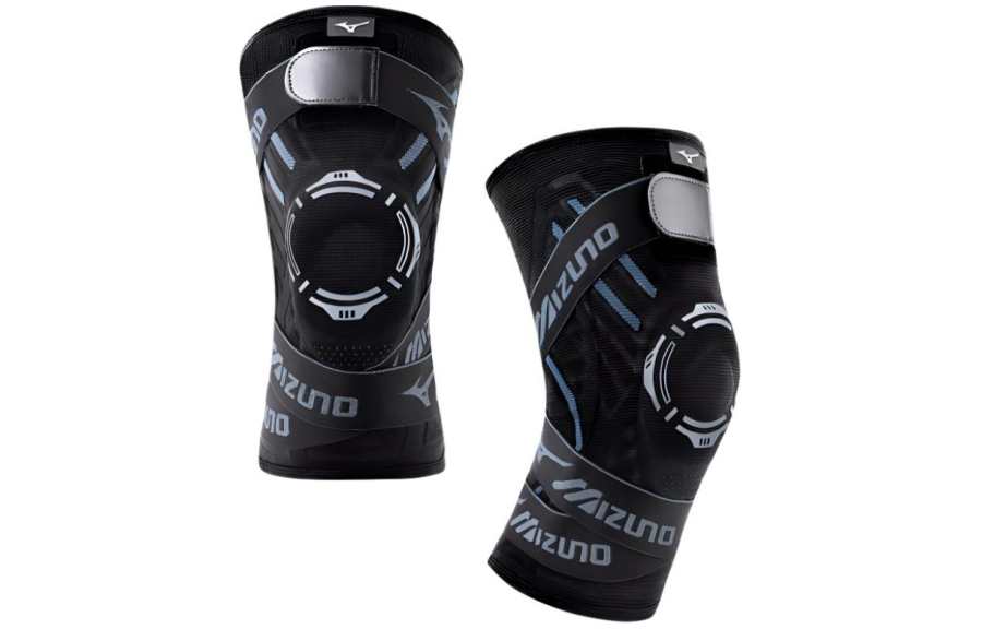Mizuno Mizuno Knee Pads Polyester Polyamide Elastane Silicone Running Soccer Ball Basketball Men's