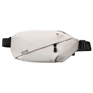 POLO Fabric Sling Bag Medium Men's Ecru/Black