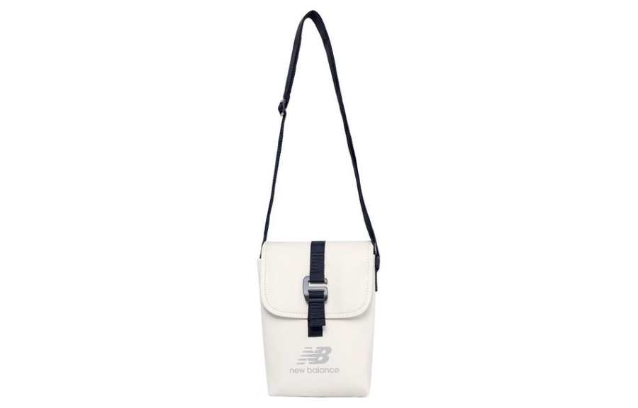 New Balance New Balance Synthetic Leather Shoulder Bag, Crossbody Bag Regular Unisex Gray