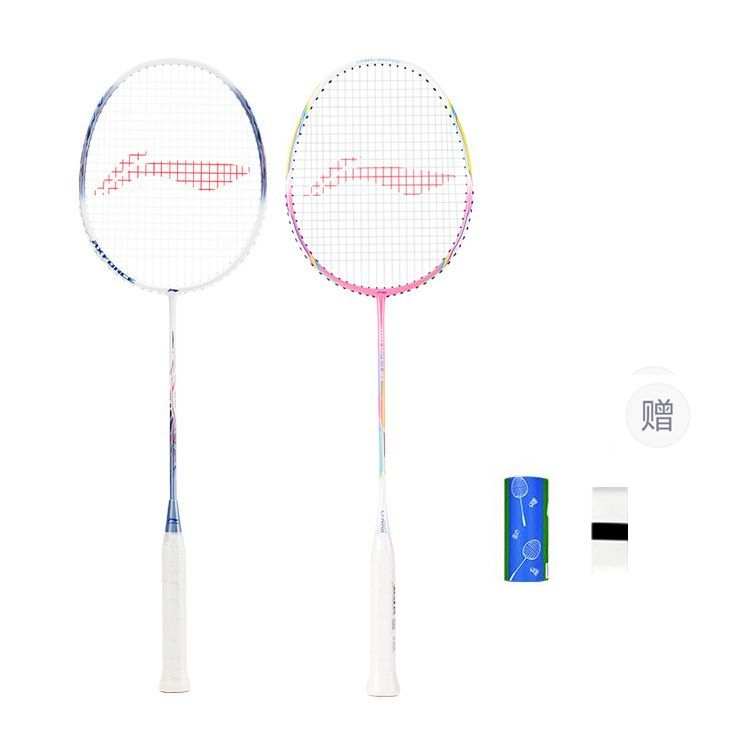 Li-Ning Li Ning Thunder 9 Carbon Aluminum Badminton Rackets Offensive Type Heavy Head, Stiff Shaft Entry level 665mm Unisex