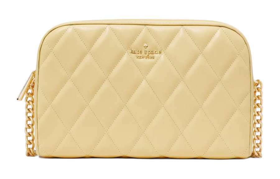 Kate Spade Leather Shoulder Bag, Crossbody Bag Mini Women's Butter