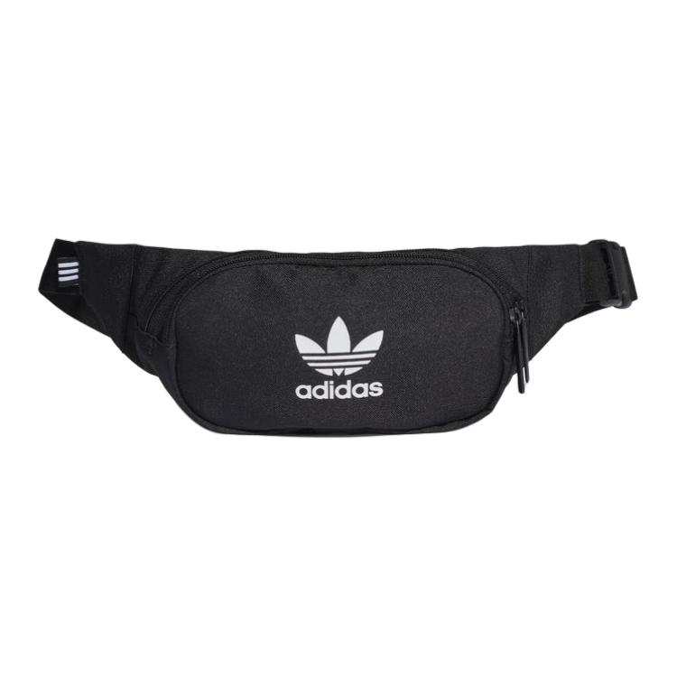 Adidas Originals Adidas Polyester Crossbody Bag, Sling Bag, Fanny Pack Unisex Pure Black