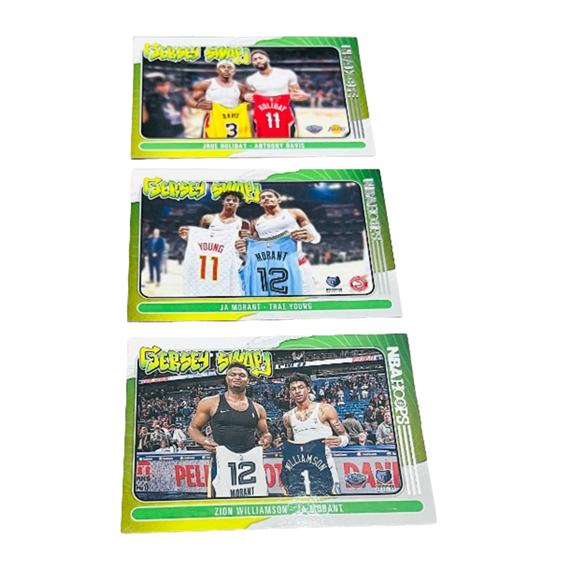PANINI Morant, Zion, Trae Young, Davis, Holiday, Player Card, Card Product Access Sports Cards 3 Pcs