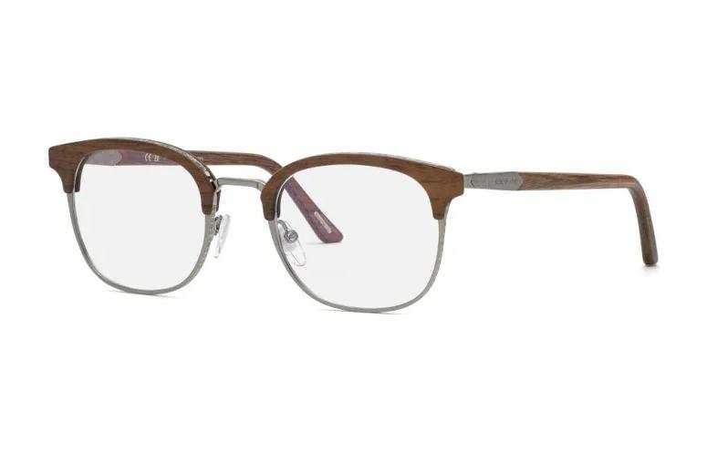 Chopard CHOPARD Metal Square Eyeglass Frames Men's Brown