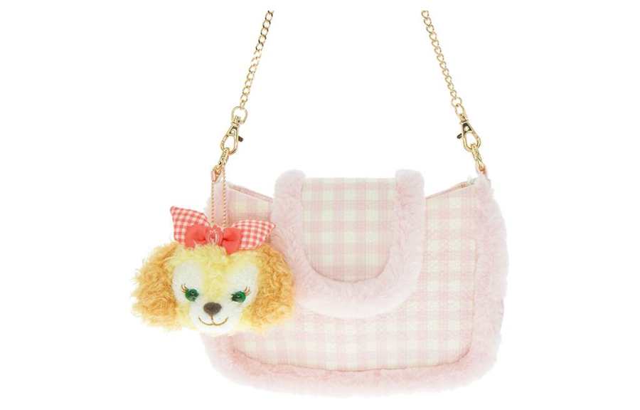 Disney Plush Crossbody Bags Regular Women's Candy Pink