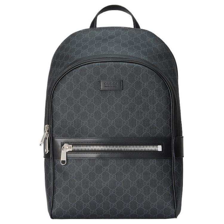 GUCCI GUCCI Canvas Backpack Unisex Black