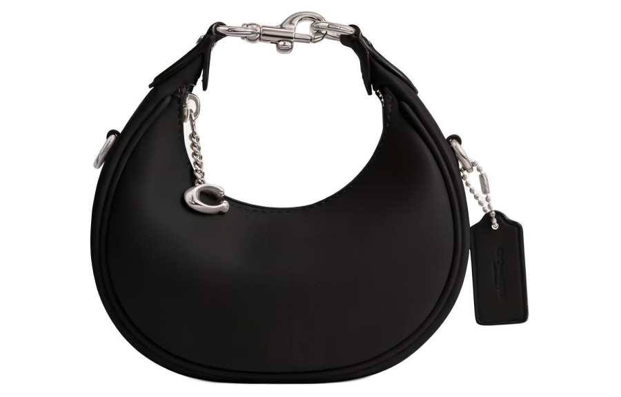 COACH JONIE Cow Leather Shoulder Bag, Crossbody Bag, Handbag Mini Women's Black