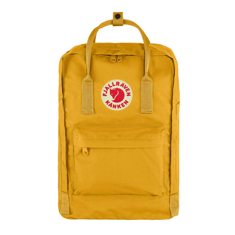 Fjallraven 18L Backpack Outdoor Bag Nylon Ochre Unisex