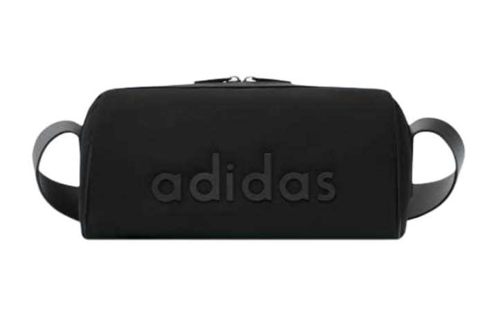 Adidas Adidas Nylon With Leather Crossbody Bags Regular Unisex Black