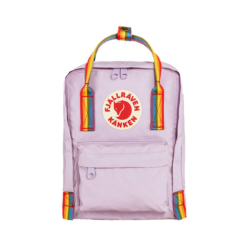 Fjallraven 7L Backpack Outdoor Bag Vinylon Rainbow Unisex