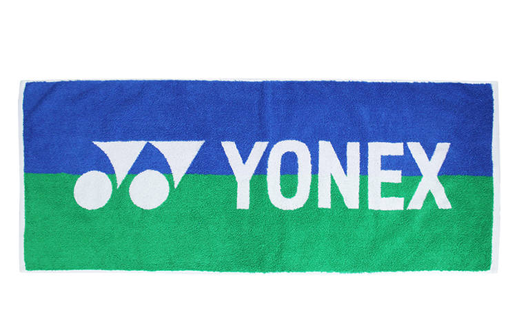 YONEX Badminton Equipment Blue Green Cotton Unisex 40*100cm Moisture wicking