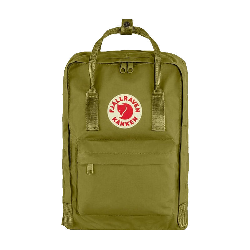 Fjallraven 13L Laptop Bag Double Shoulder Students Backpack VinylonF Fabric 23523 631 Leaf Green Unisex