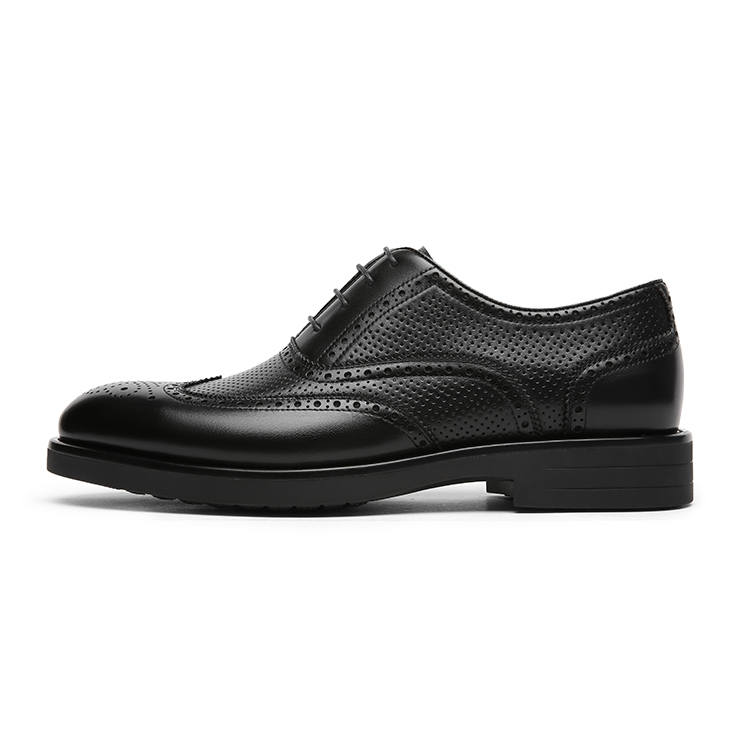 GOLDLION Dress Shoes Men's Low Top Black/Brown